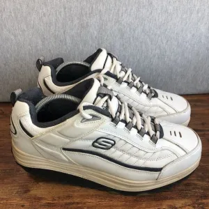 Skechers Shape Ups White Toning Walking Low Top Lace-Up Sneakers Men’s Size 11