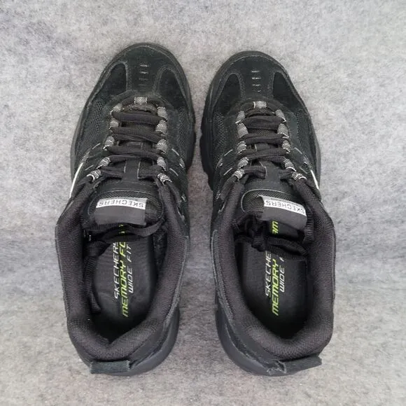 Skechers Shoe Men 8.5 Sport Sneaker Athletic Memory Foam Comfort Active Wide Fit
