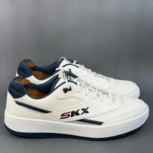 Skechers Sport Court 92 'White Blue' sneaker shoes men’s size 13