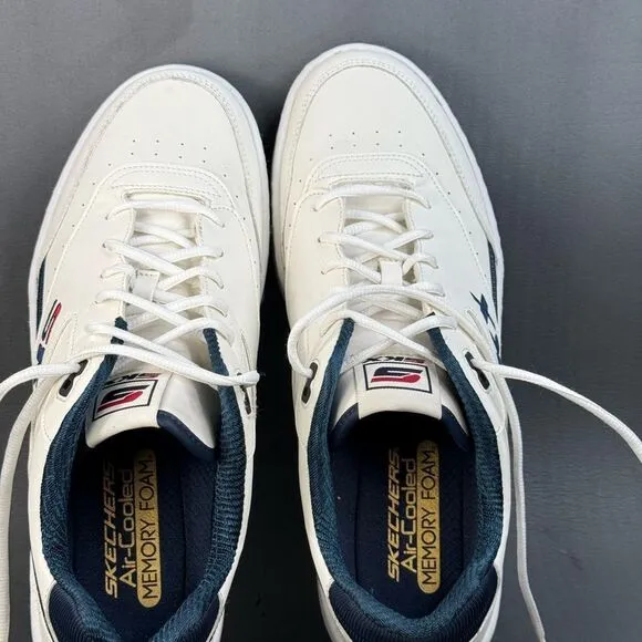Skechers Sport Court 92 'White Blue' sneaker shoes men’s size 13