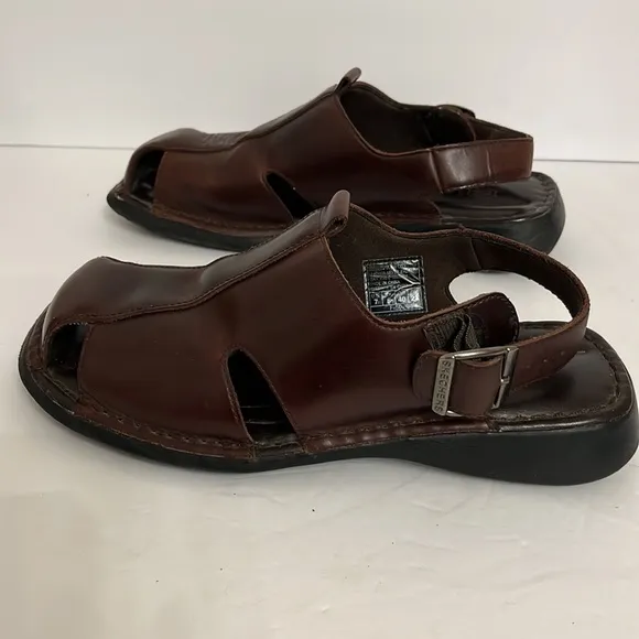 Skechers Vintage Y2K Leather Fisherman Sandal Mule
