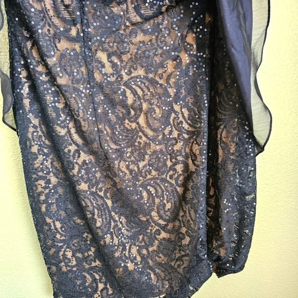 SLNY NWT chiffon womens plus size 14 evening dress