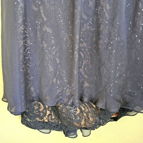 SLNY NWT chiffon womens plus size 14 evening dress