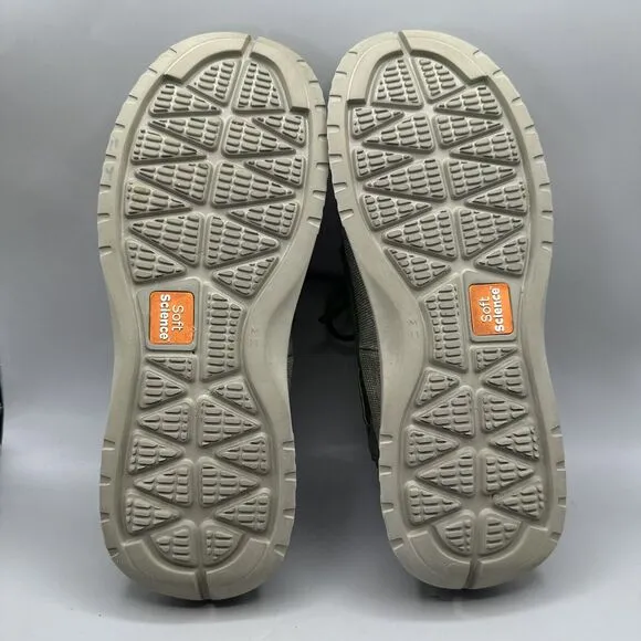 Soft Science The Cruise Casual Comfort Canvas Boat Shoes Green Men's Size 11 US