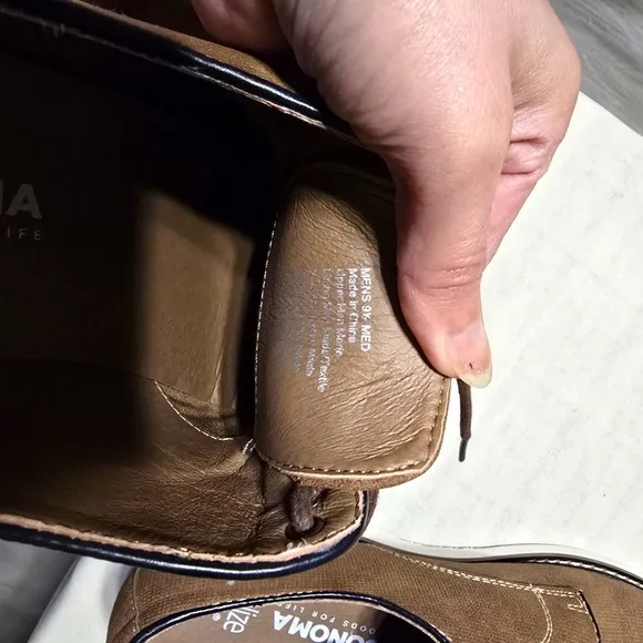 Sonoma Men's Brown Casual Shoes 9.5