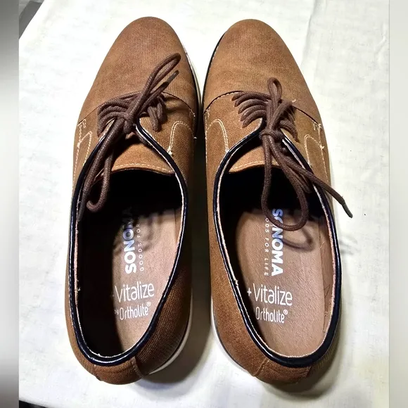 Sonoma Men's Brown Casual Shoes 9.5