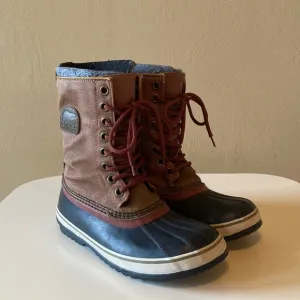 Sorel 1964 Premium CVS NL1717-257 Waterproof Boots Women’s 10/41 Brown Blk Wine