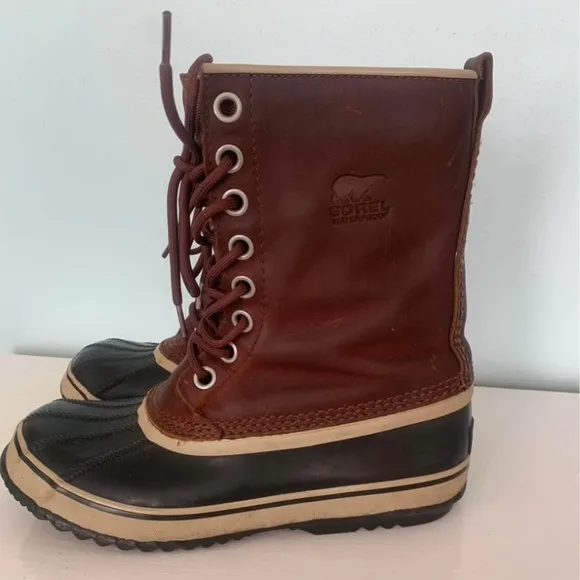 Sorel 1964 waterproof leather boots