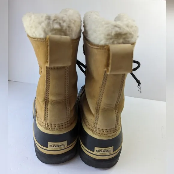 Sorel Caribou lined waterproof rubber sole boots