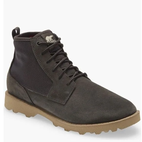 SOREL Caribou OTM Waterproof Chukka Men's Leather Suede Boot, Size 14, Brown NWT