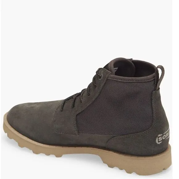 SOREL Caribou OTM Waterproof Chukka Men's Leather Suede Boot, Size 14, Brown NWT
