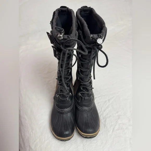 Sorel 'Conquest Carly II' Tall Waterproof Winter Riding Boots Women's Size 8