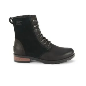 Sorel Emelie Suede and Leather Combat Boot - 9