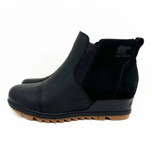 Sorel Evie II Wedge Chelsea Boots Booties