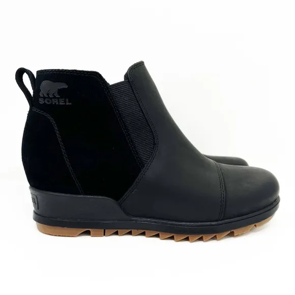 Sorel Evie II Wedge Chelsea Boots Booties