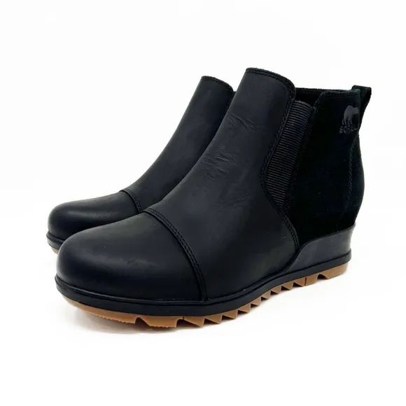 Sorel Evie II Wedge Chelsea Boots Booties