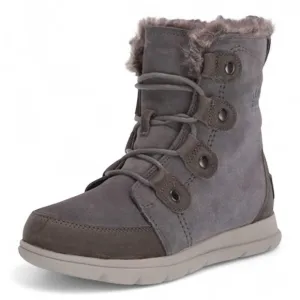Sorel Explorer Joan in Quarry/Black NIB