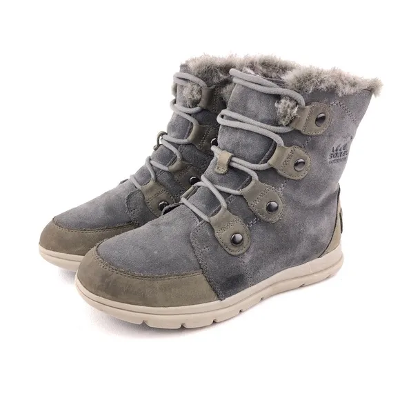 Sorel 'Explorer Joan' Winter Ankle Boots 7