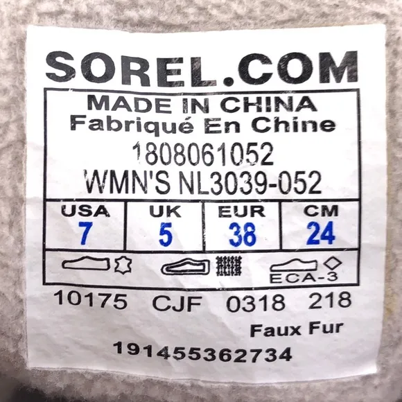 Sorel 'Explorer Joan' Winter Ankle Boots 7