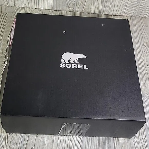 Sorel Hi-Line Heel Chelsea Boots Umber Ceramic Womens Size 9 NEW