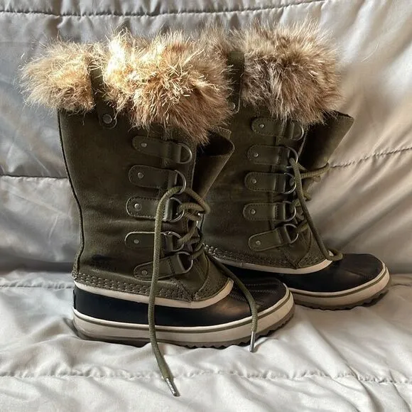 Sorel Joan Of Arctic Snow Boot - Women's, Nori, Dark Green, Size 6
