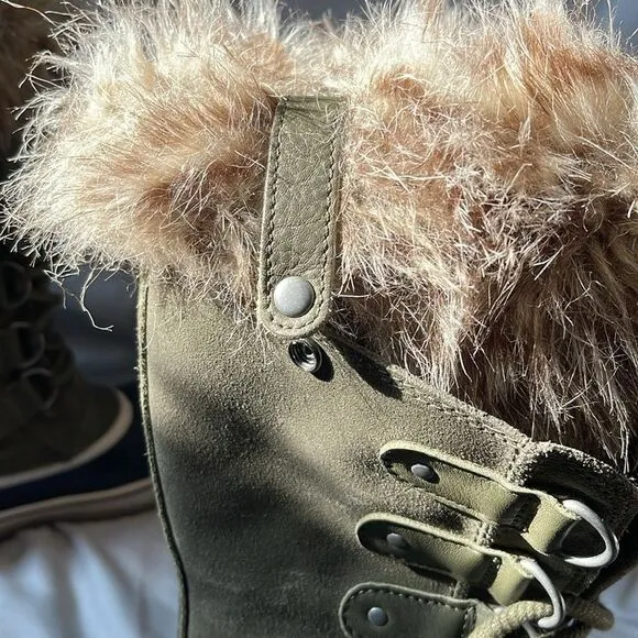 Sorel Joan Of Arctic Snow Boot - Women's, Nori, Dark Green, Size 6