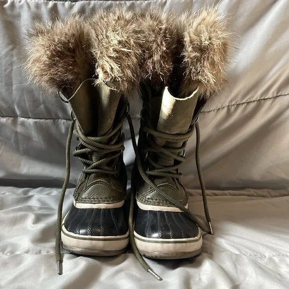 Sorel Joan Of Arctic Snow Boot - Women's, Nori, Dark Green, Size 6