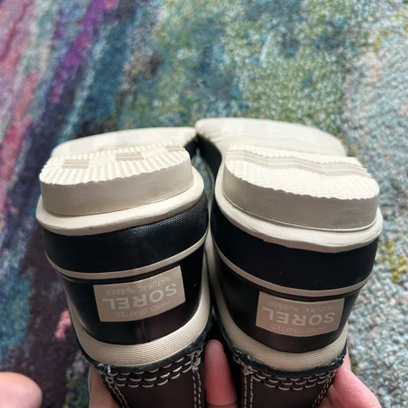 Sorel Joan of Arctic Waterproof Black Boots Size 9 NEW