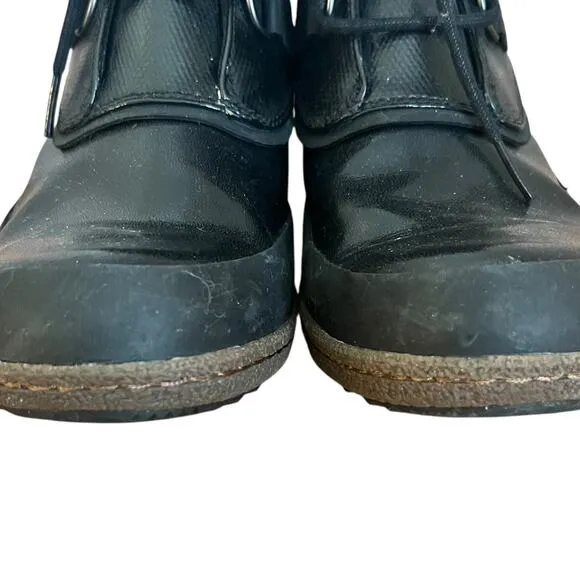 Sorel Joplin Rain Waterproof Lace Up Boots Women Size 10