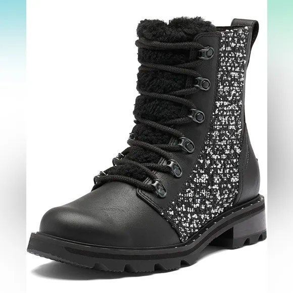 Sorel Lennox Lace Waterproof Suede Boots