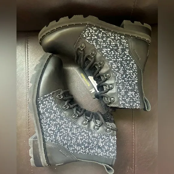 Sorel Lennox Lace Waterproof Suede Boots