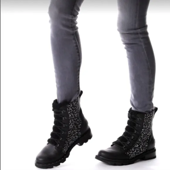 Sorel Lennox Lace Waterproof Suede Boots