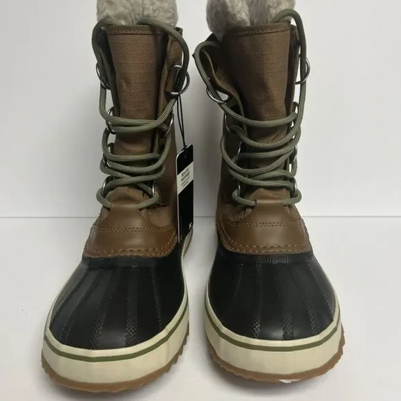 Sorel Men's 1964 Pac Nylon Waterproof Boots Brown, Size 7 M