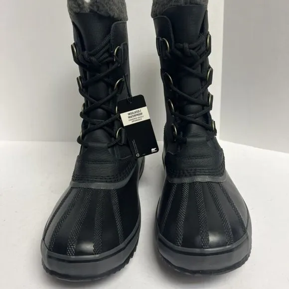 Sorel Men's 1964 PAC T Waterproof Winter Boots Black, Size 9.5 M
