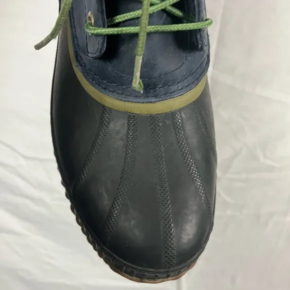 Sorel Men’s Cheyanne Blue Leather Lace Up Waterproof Boots- Size‎ 12