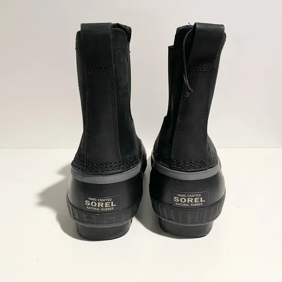 Sorel Mens Cheyanne II Chelsea Snow‎ Boot NM2609-010 Size 10 Black Winter