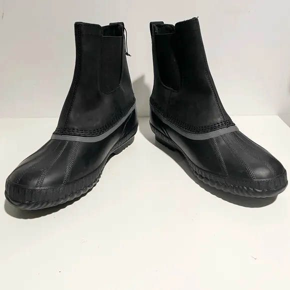 Sorel Mens Cheyanne II Chelsea Snow‎ Boot NM2609-010 Size 10 Black Winter