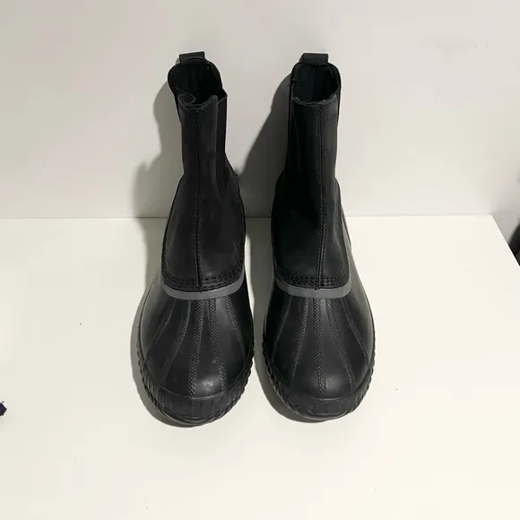 Sorel Mens Cheyanne II Chelsea Snow‎ Boot NM2609-010 Size 10 Black Winter