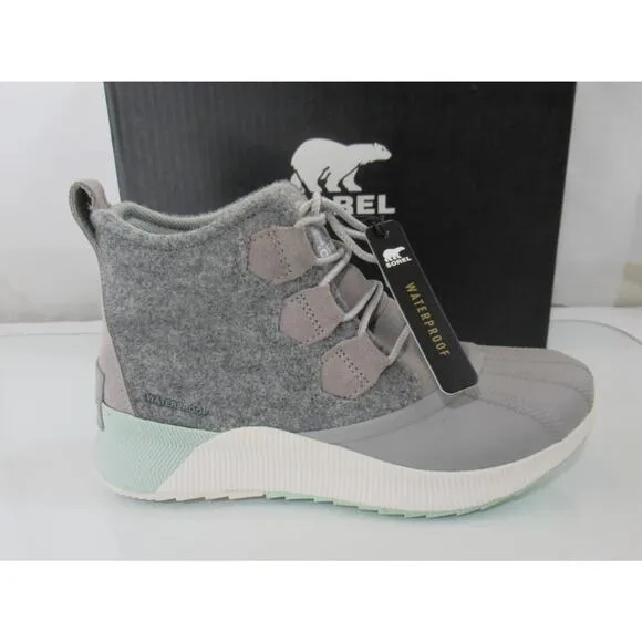 Sorel Out N About III Classic Waterproof Boot Rain Duck Booties Dove Grey Size 7