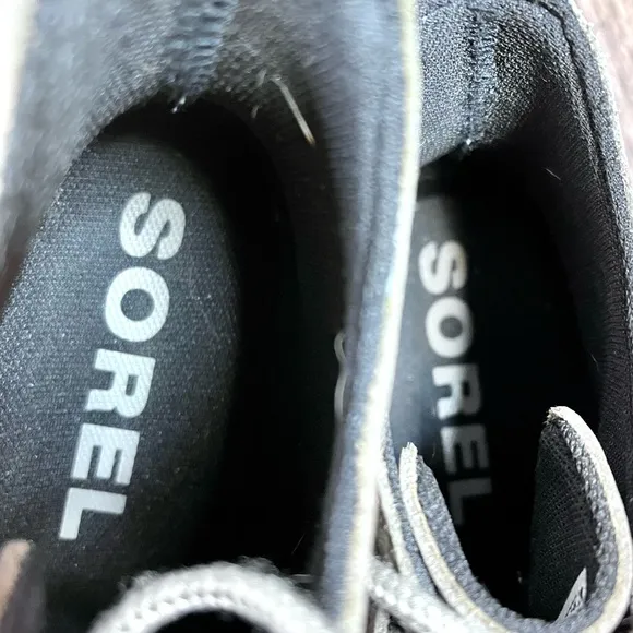 *Sorel | Out N About Plus Duck Boots in black and Olive Size 6