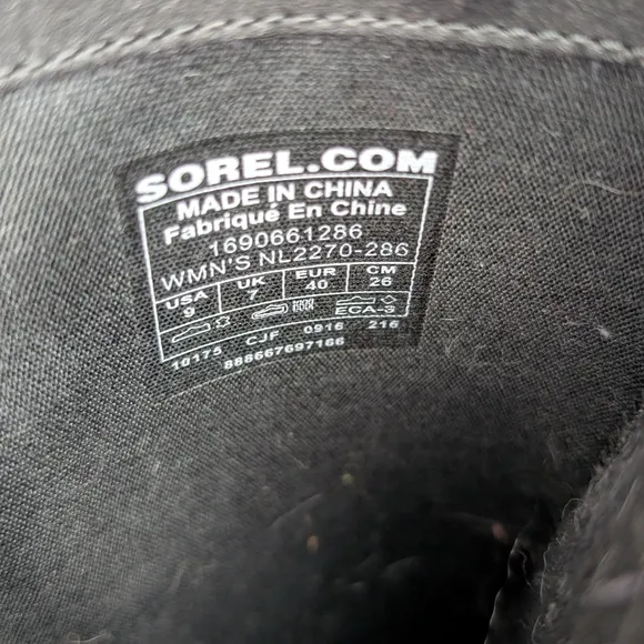 Sorel sz. 9 Lola Tall Riding Boots Distressed Leather Waterproof Knee High Boho