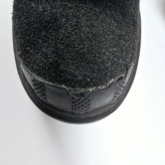 Sorel Toronto Wedge Boots Black Suede Size 9.5