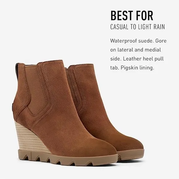 Sorel Uptown Chelsea Waterproof Suede Boot