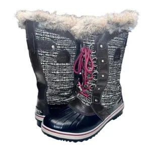 Sorel | Women | Tofino II Cordovan Metallic Faux Fur Waterpoof Boots | 10.5