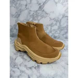 Sorel Women's Boots sz 9 Kinetic Breakthru Acadia Waterproof Suede NEW #K951