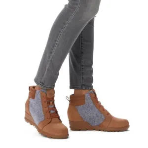 Sorel Women’s Boots sz 9.5 Ankle Wedge Evie Suede Lace Up NEW #K941