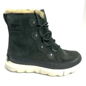 Sorel Women's Explorer II Joan Waterproof Winter Boots Gray, Size 8M