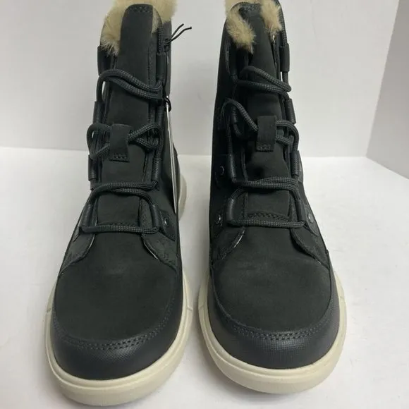 Sorel Women's Explorer II Joan Waterproof Winter Boots Gray, Size 8M