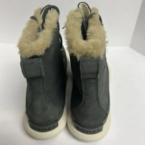 Sorel Women's Explorer II Joan Waterproof Winter Boots Gray, Size 8M