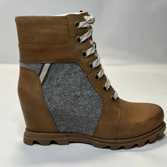 Sorel Women's Joan of Arctic Wedge III Lexie Boots Women's 11 Brown NL4362-243